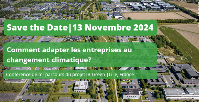 Save the Date : 13 novembre, conférence sur le thème : comment adapter les entreprises au changement climatique