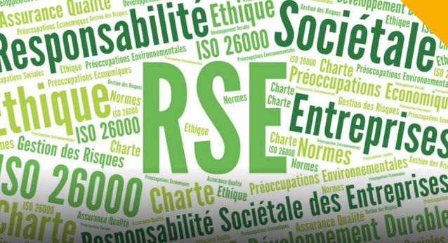 Image d'illustration : mur de mots autour de la RSE