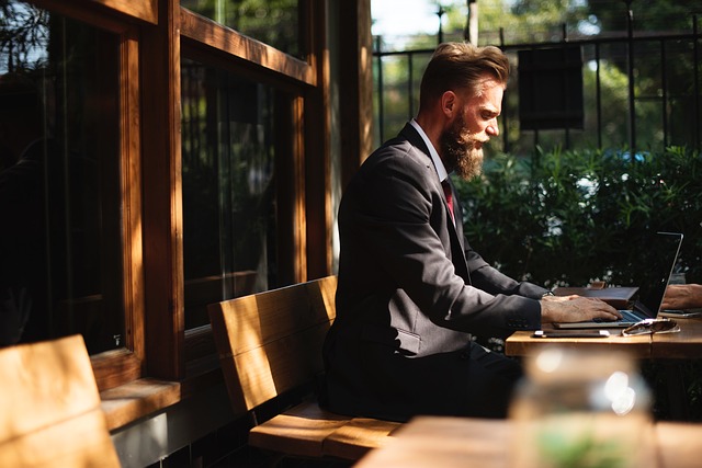 Image d'illustration : homme travaillant sur son PC