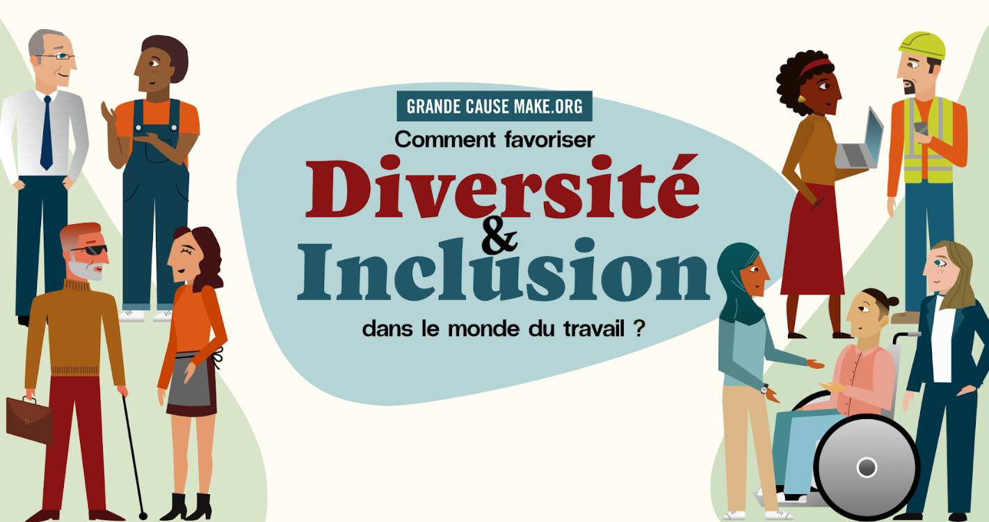 Participez à la grande consultation nationale : “Comment favoriser l’inclusion et la diversité dans le monde du travail ?